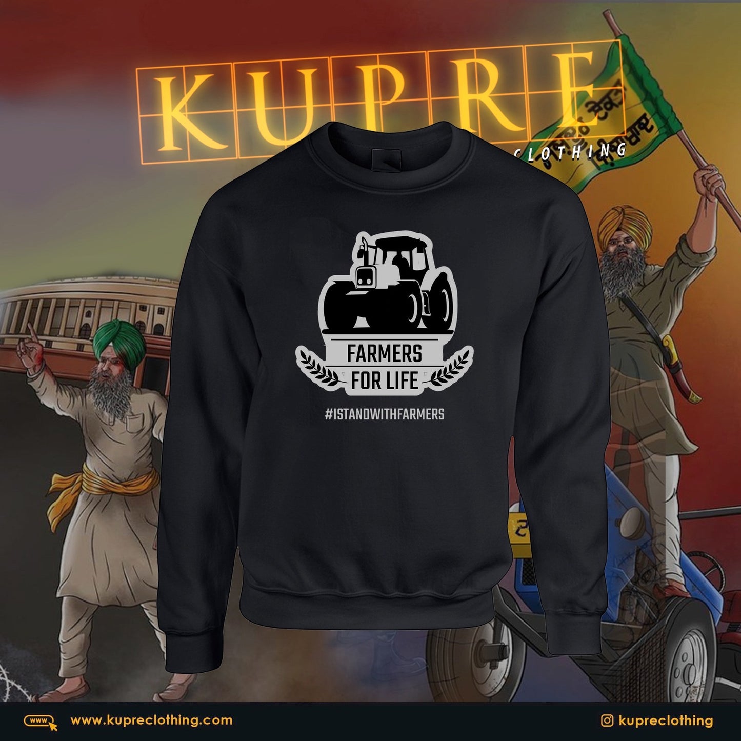 FARMERS FOR LIFE - SWEATSHIRT