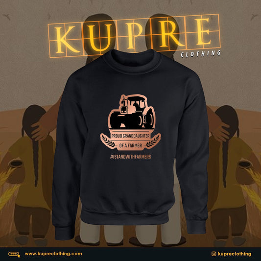 PROUD GRANDDAUGHTER OF A FARMER  - Sweatshirt